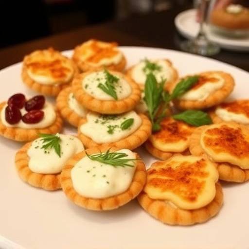 Un assortimento di Crostini Toscani su un piatto da portata